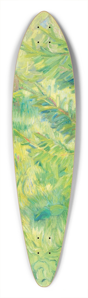 Franz Marc - Grne Studie 39.3 inch art pintail longboard deck