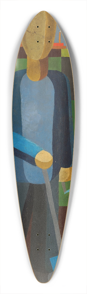Franz Wilhelm Seiwert - Der Grtner 39.3 inch art pintail longboard deck