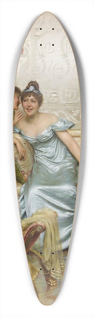 Frdric Soulacroix - Secrets 39.3 inch art pintail longboard deck
