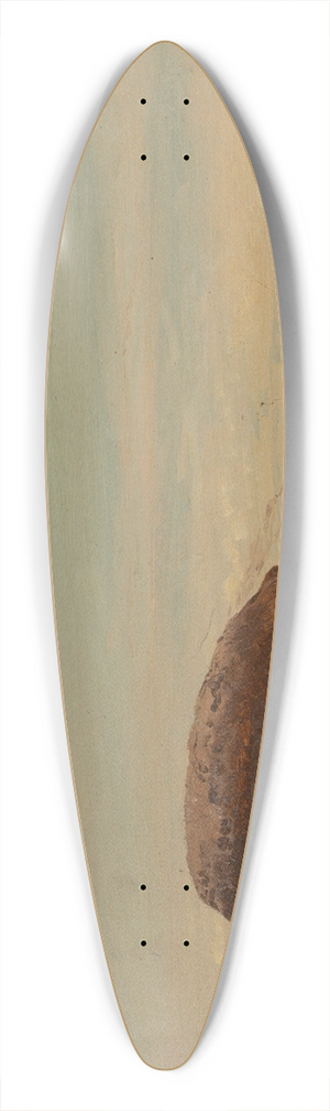Frederic Edwin Church - Lake Katahdin 39.3 inch art pintail longboard deck