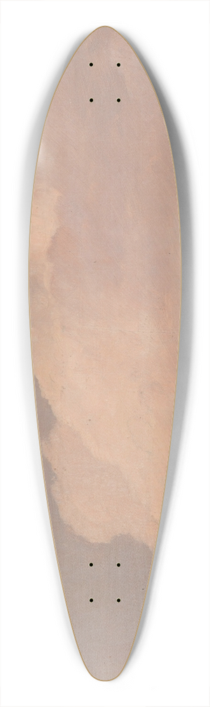 Frederic Edwin Church - Landscape (possibly Hudson Valley) 39.3 inch art pintail longboard deck