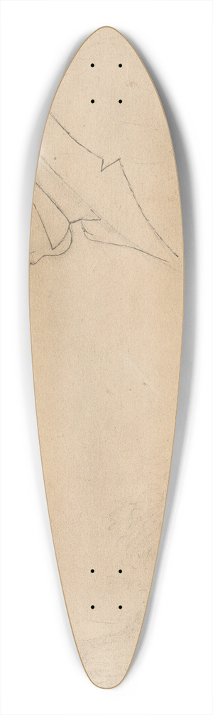 Frederic Edwin Church - Thomas Cole 39.3 inch art pintail longboard deck