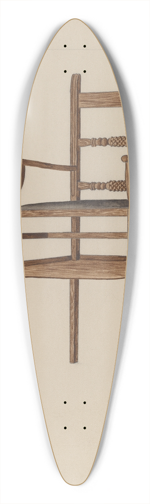 Frederick Jackson - Childs High Chair 39.3 inch art pintail longboard deck