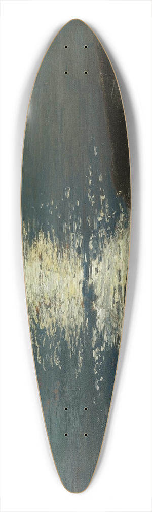 Frederick Judd Waugh - Moonlight on the Sea 39.3 inch art pintail longboard deck