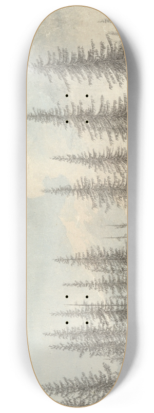 John Robert Cozens - In the Tyrol 8.25 inch art skate deck