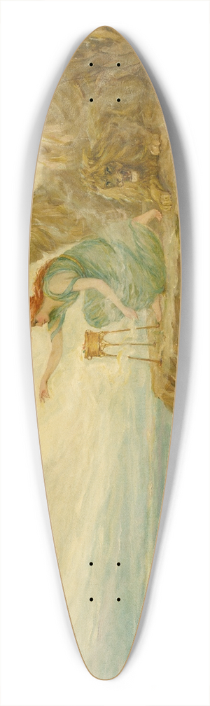 Frederick Stuart Church - Circe 39.3 inch art pintail longboard deck