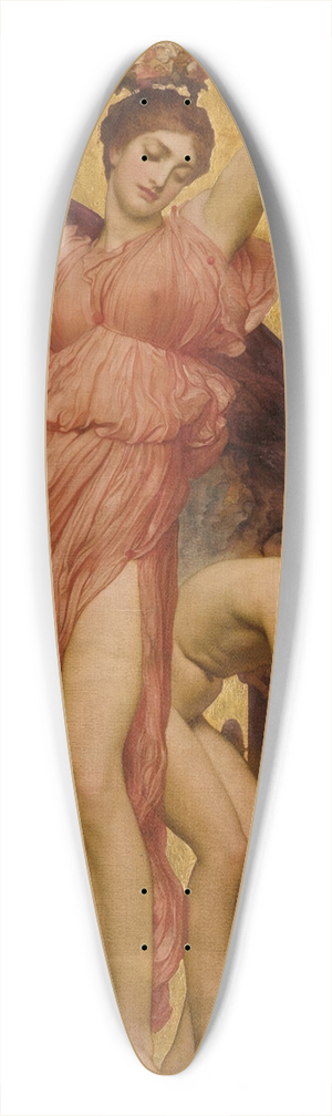 Frederic Leighton - Erato 39.3 inch art pintail longboard deck