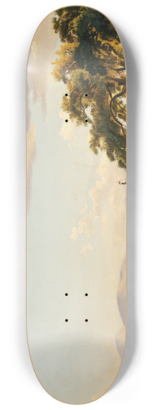 John Ross Key - Harvesting near San Jose, California 8.25 inch art skate deck