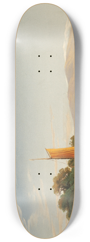 John Ross Key - Sacramento Valley 8.25 inch art skate deck