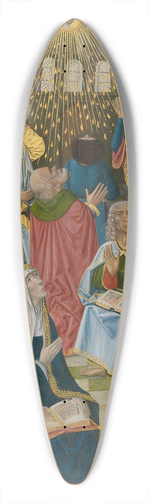 French School - Pentecost 39.3 inch art pintail longboard deck