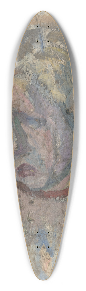 Frida Konstantin - Head Study of a Boy 39.3 inch art pintail longboard deck