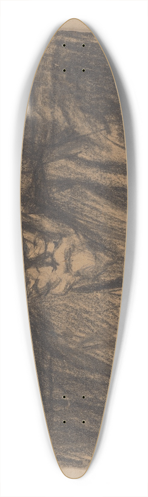 Frida Konstantin - tdia mua 39.3 inch art pintail longboard deck