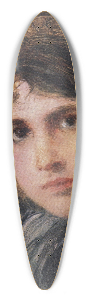 Friedrich August von Kaulbach - Mdchen mit Schleier 39.3 inch art pintail longboard deck
