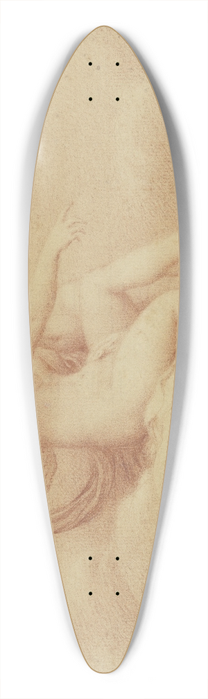 Friedrich Carl Vogel - Cupid and Psyche 39.3 inch art pintail longboard deck