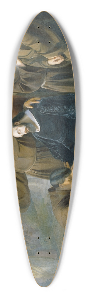 Friedrich Friedlnder - Der Tod Torquato Tassos 39.3 inch art pintail longboard deck