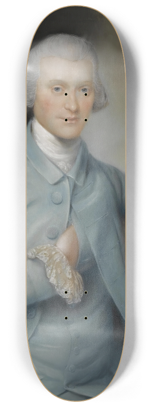 John Russell - Portrait Of George Medley 8.25 inch art skate deck