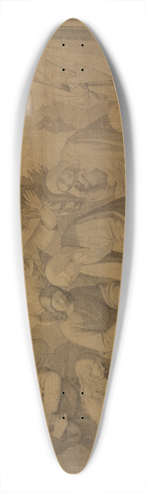 Friedrich Overbeck - Beweinung Christi 39.3 inch art pintail longboard deck