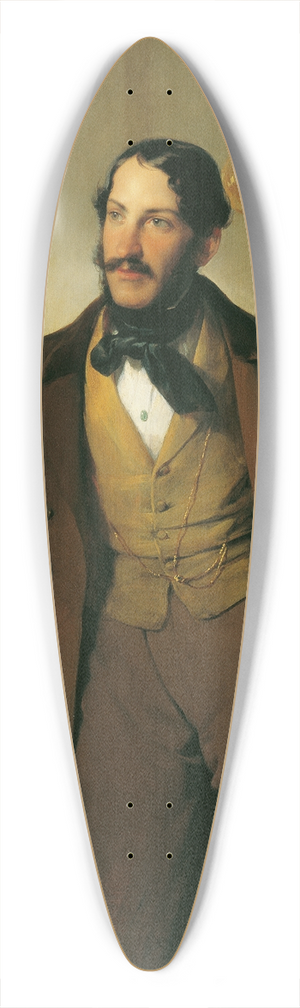 Friedrich von Amerling - Der Industrielle Maximilian Todesco 39.3 inch art pintail longboard deck
