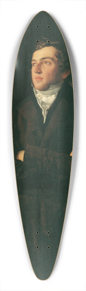 Friedrich von Amerling - Der Maler Robert Theer 39.3 inch art pintail longboard deck