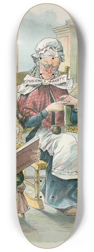 John Samuel Pughe - The good boy 8.25 inch art skate deck