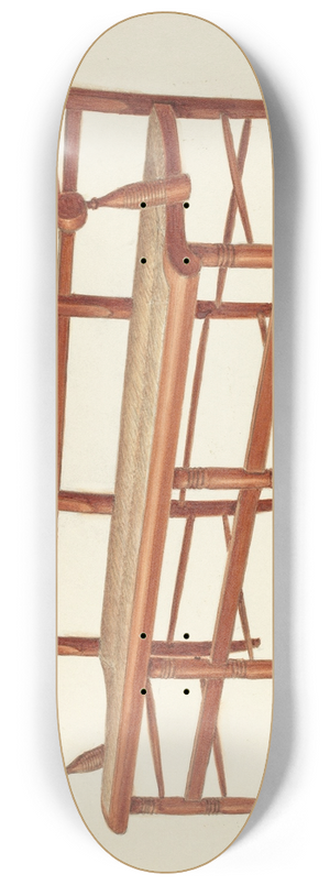 American 20th Century - Settee 8.25 inch art skate deck