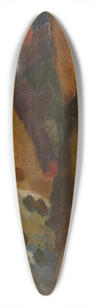 Frits van den Berghe - De zaaier 39.3 inch art pintail longboard deck
