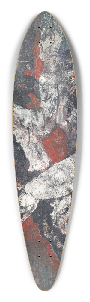 Frits van den Berghe - Diableries 39.3 inch art pintail longboard deck