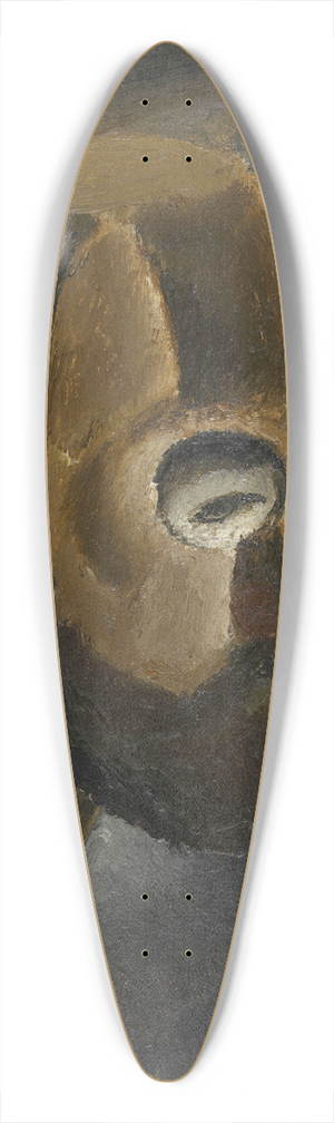 Frits van den Berghe - Selfportrait 39.3 inch art pintail longboard deck