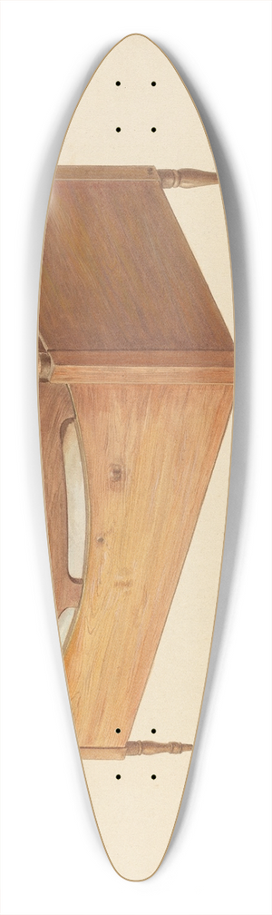 Fritz Boehmer - Zoar Childs Bed 39.3 inch art pintail longboard deck