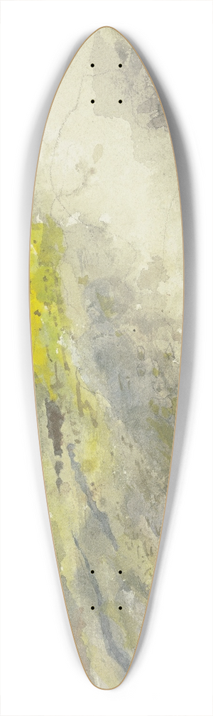 Fritz Hauck - Papandajan auf Java 39.3 inch art pintail longboard deck