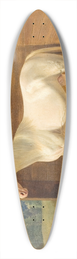 Fritz Thomsen - Svanhvide 39.3 inch art pintail longboard deck