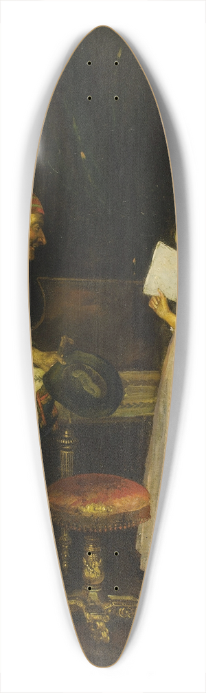 F. Rodriguez - The Music Lesson 39.3 inch art pintail longboard deck