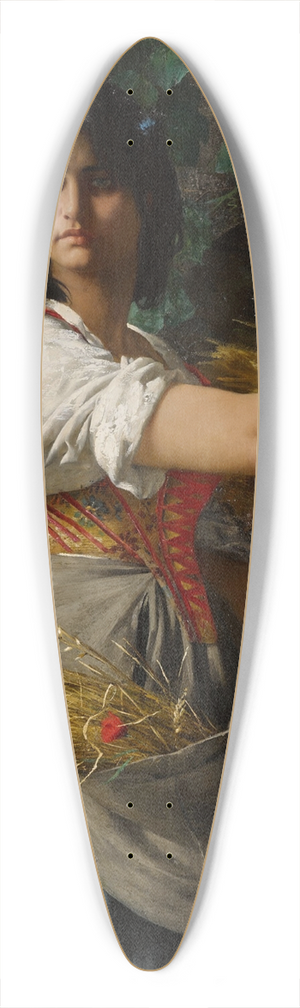 Gabriel Ferrier - The Gleaner 39.3 inch art pintail longboard deck