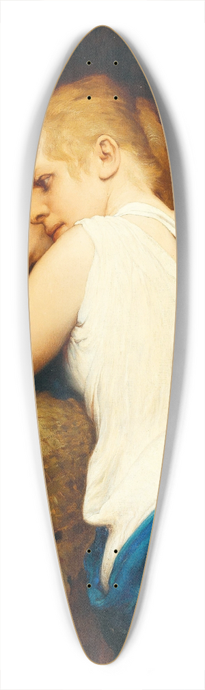Gabriel von Max - Mary Magdalene 39.3 inch art pintail longboard deck