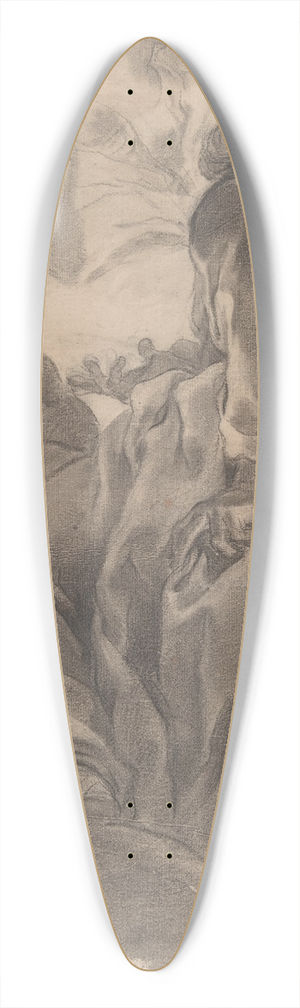 Gaetano Gandolfi - Seated Prophet 39.3 inch art pintail longboard deck
