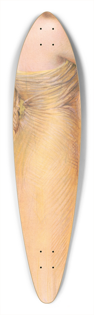 G. Bouy - Camille 39.3 inch art pintail longboard deck