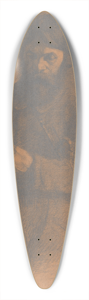 Gejza Kukn - Portrt starca 39.3 inch art pintail longboard deck