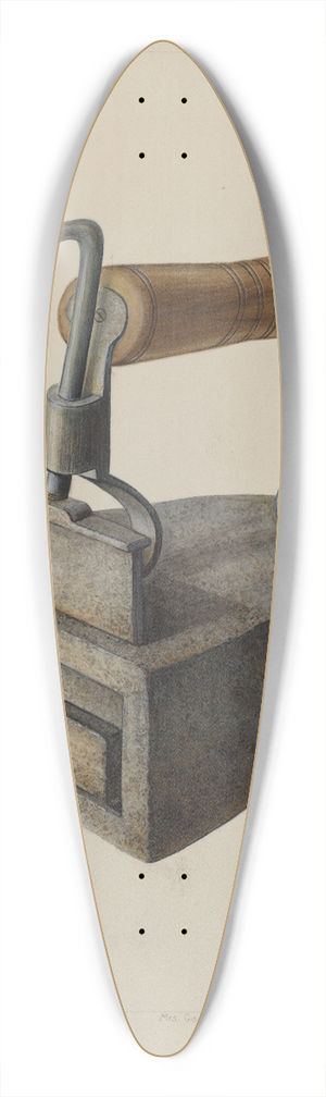 Gene Luedke - Flatiron 39.3 inch art pintail longboard deck
