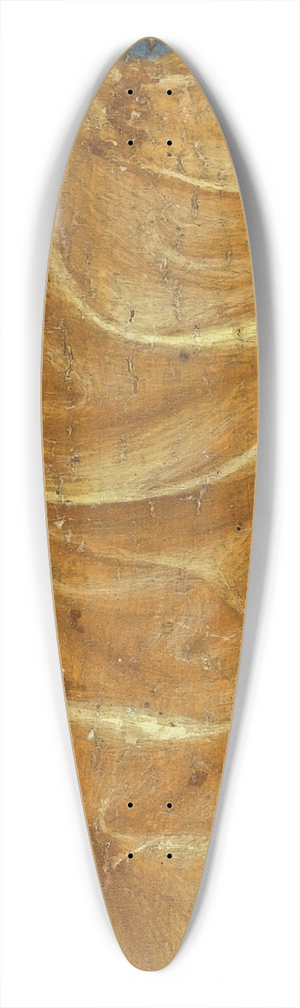 Gentile da Fabriano - Saint Peter 39.3 inch art pintail longboard deck