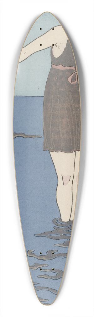 George Barbier - Costume de bain 39.3 inch art pintail longboard deck