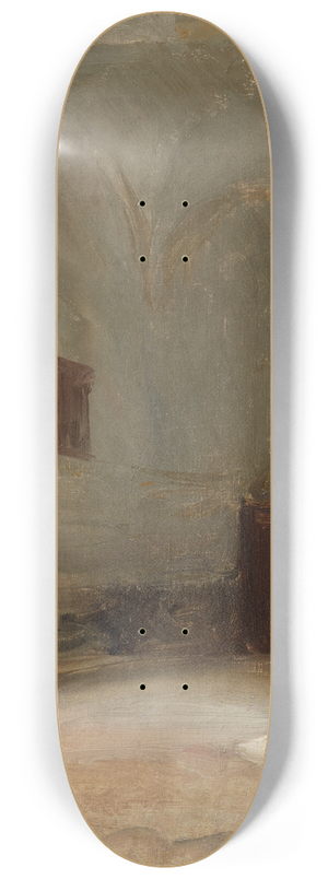 John Singer Sargent - An Archway 8.25 inch art skate deck