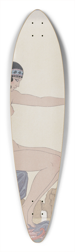 George Barbier - Muse 39.3 inch art pintail longboard deck
