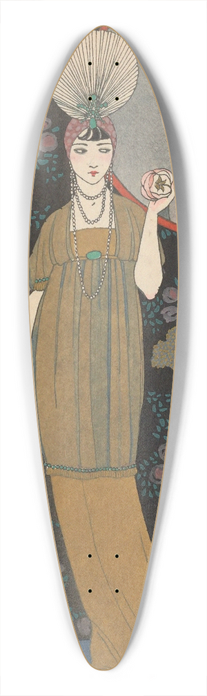 George Barbier - Sheherazade 39.3 inch art pintail longboard deck