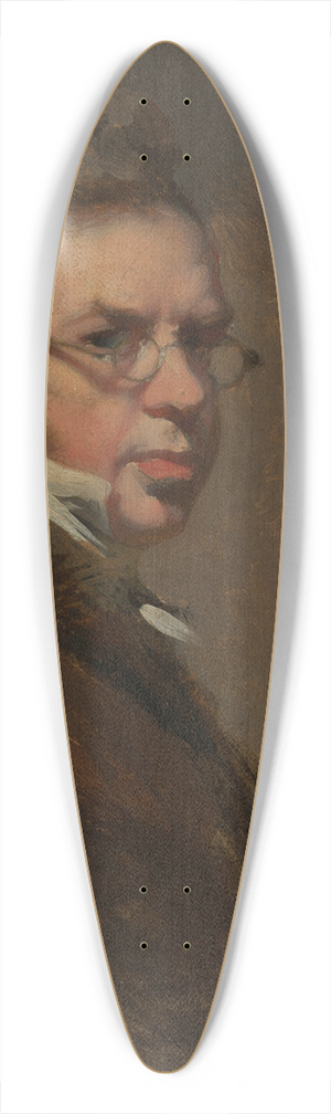 George Chinnery - Self-Portrait 39.3 inch art pintail longboard deck