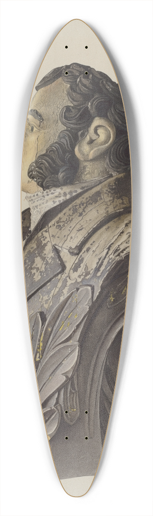 George Constantine - Figurehead 39.3 inch art pintail longboard deck
