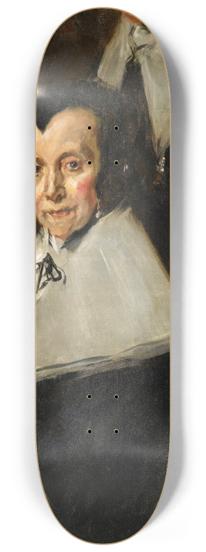 John Singer Sargent - Detail of Two Figures from The Regentesses of the Old Mens Almshouse, Haarlem, after Frans Hals 8.25 inch art skate deck
