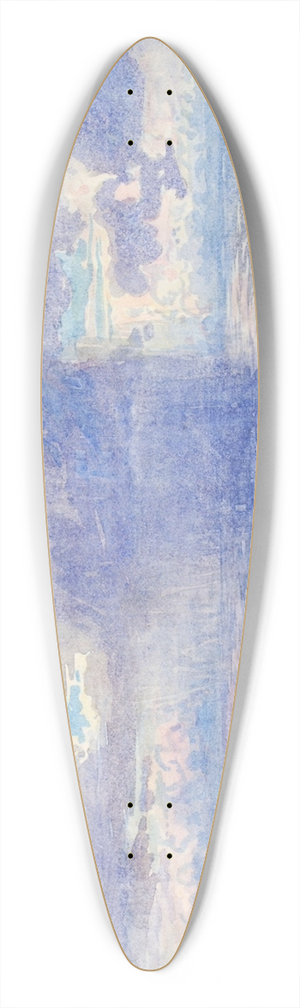 George Elbert Burr - Venice 39.3 inch art pintail longboard deck