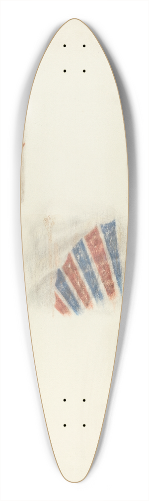 George E. Rhone - Technique Demonstration 39.3 inch art pintail longboard deck