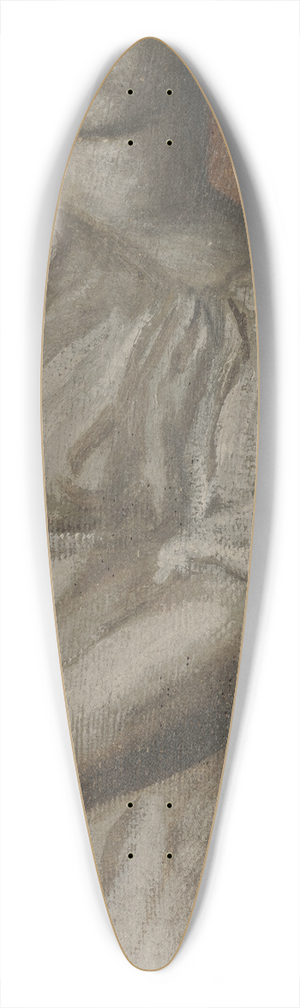George Frederic Watts - Study of a classical figure 39.3 inch art pintail longboard deck