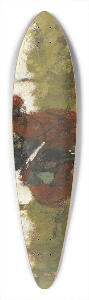 George Hendrik Breitner - Huzaar 39.3 inch art pintail longboard deck